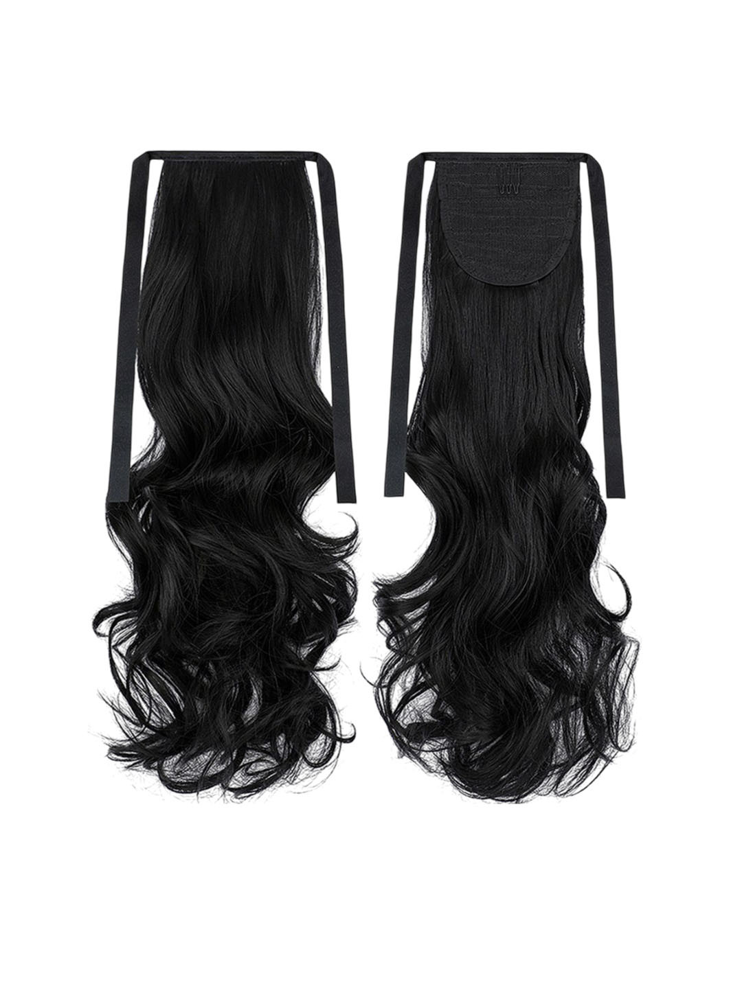 VIEWS Wavy Tape-In Ponytail Hair Extension - Black - 24 Inch