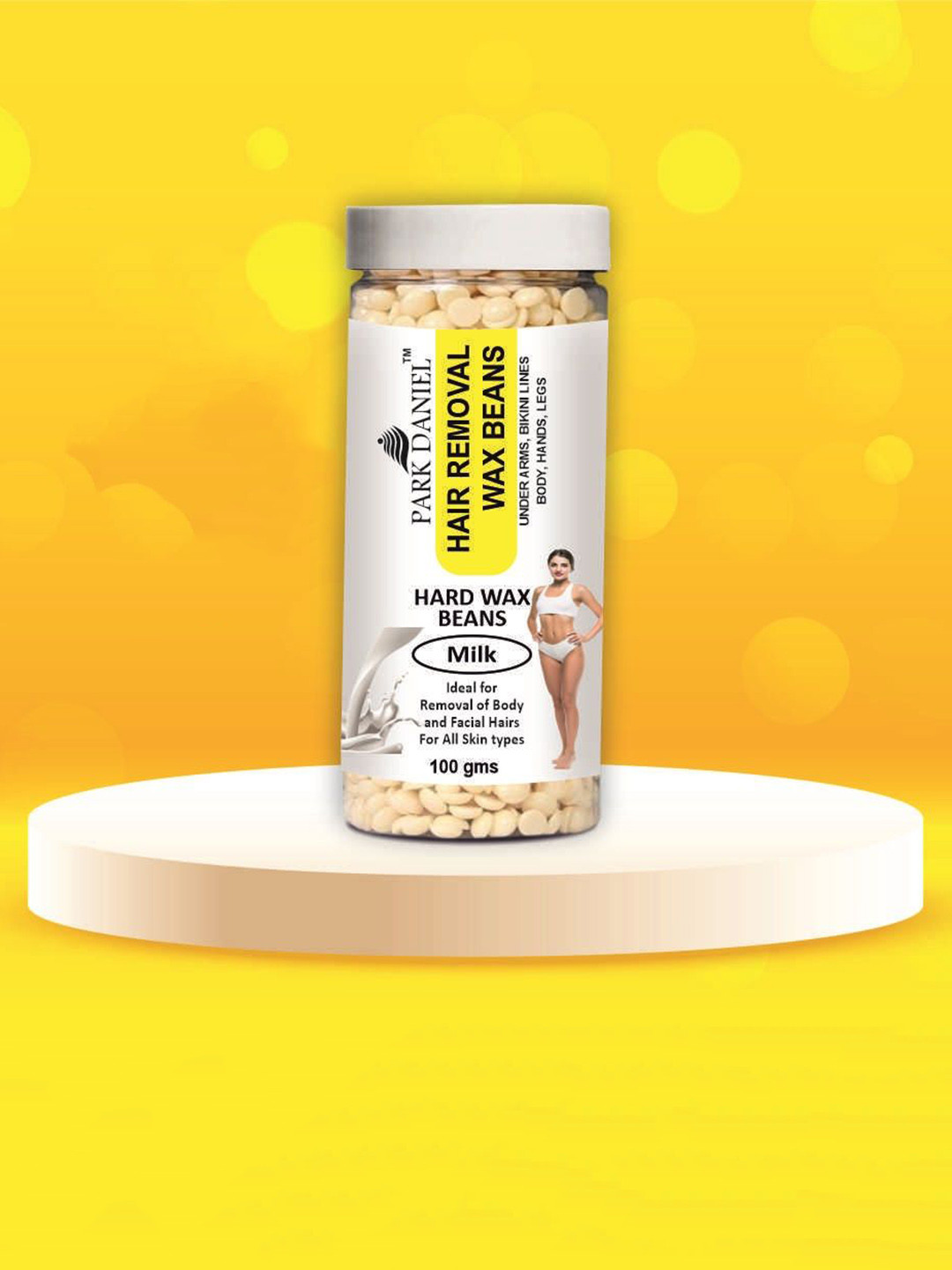 Park Daniel Set Of 2 White Chocolate Brazillian Hard Wax- 100 g Each