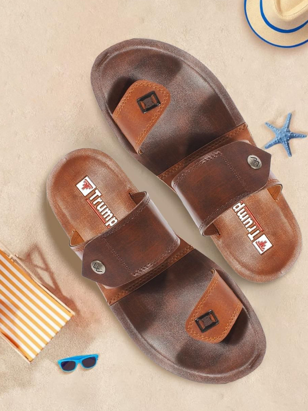 Trump Men PU Comfort Sandals