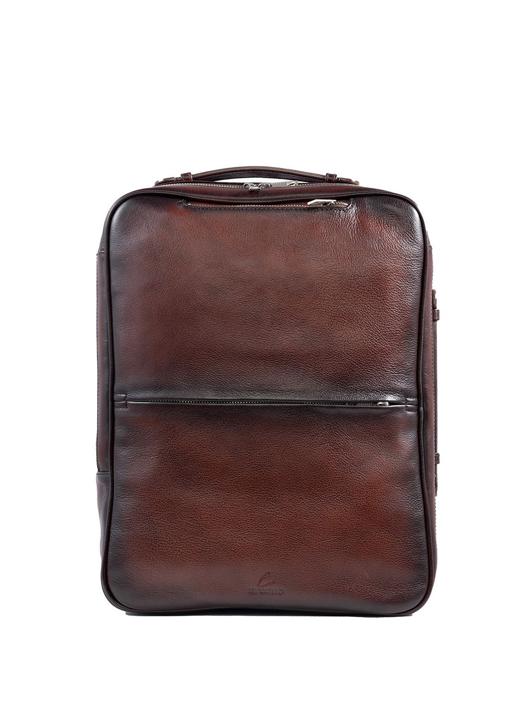 El'Curio Austine Genuine Leather 2 Way Backpack