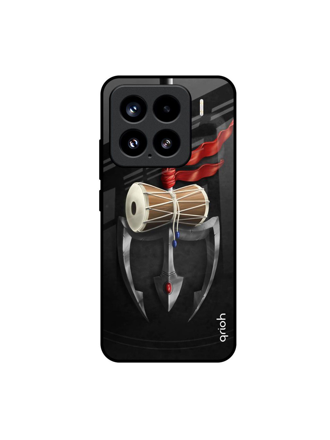 QRIOH Power Of Lord Glass Mi15 5G Back Case