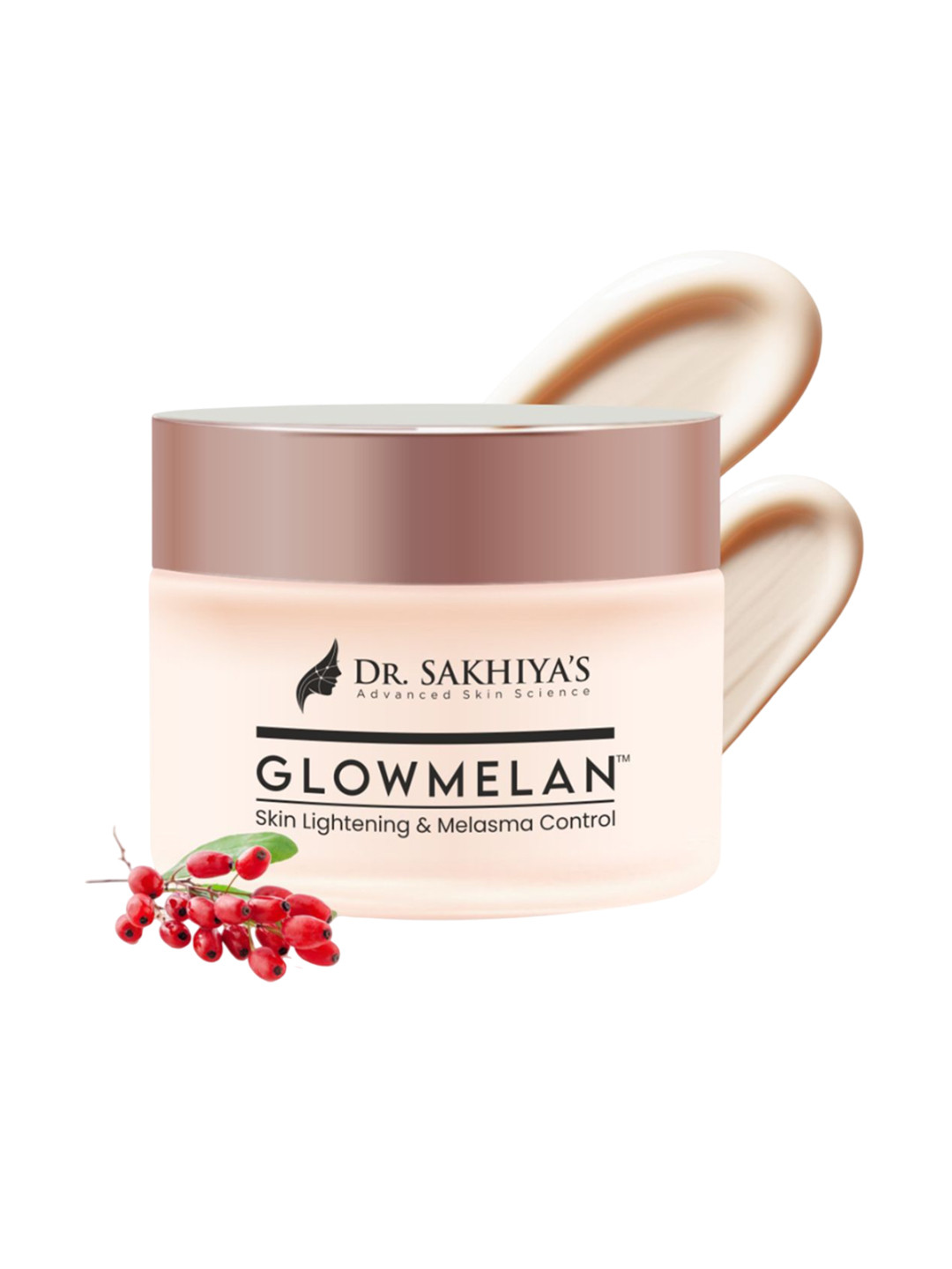 DR. SAKHIYA'S Glow Melan Gel Cream For Brighten & Even Skin Tone - 50 g