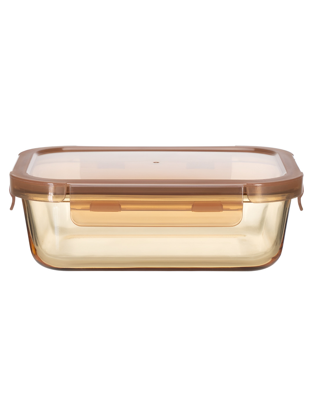 Peggy Oliver Transparent Glass Dishwasher And Microwave Safe Lunch Box