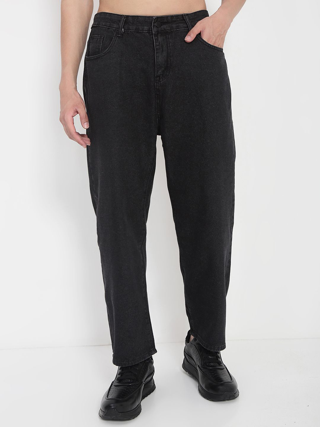 SHOWOFFFF Men Comfort Low-Rise Jeans