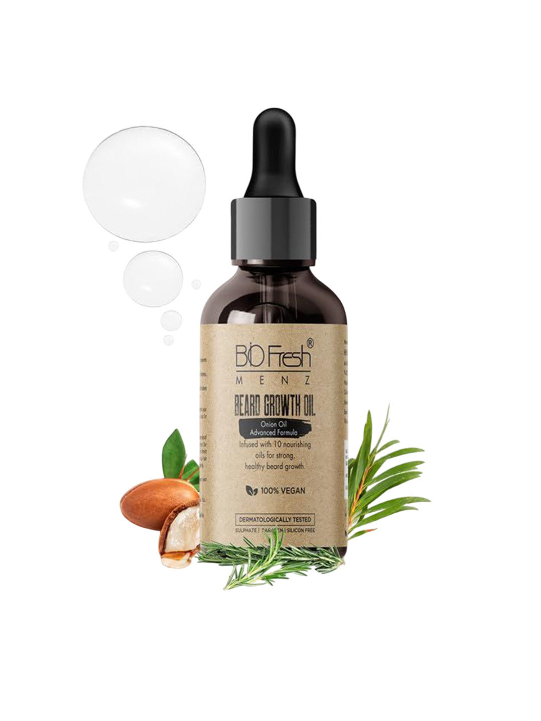BIOFRESH Beard Growth Oil With Argan Oil - 30 ml