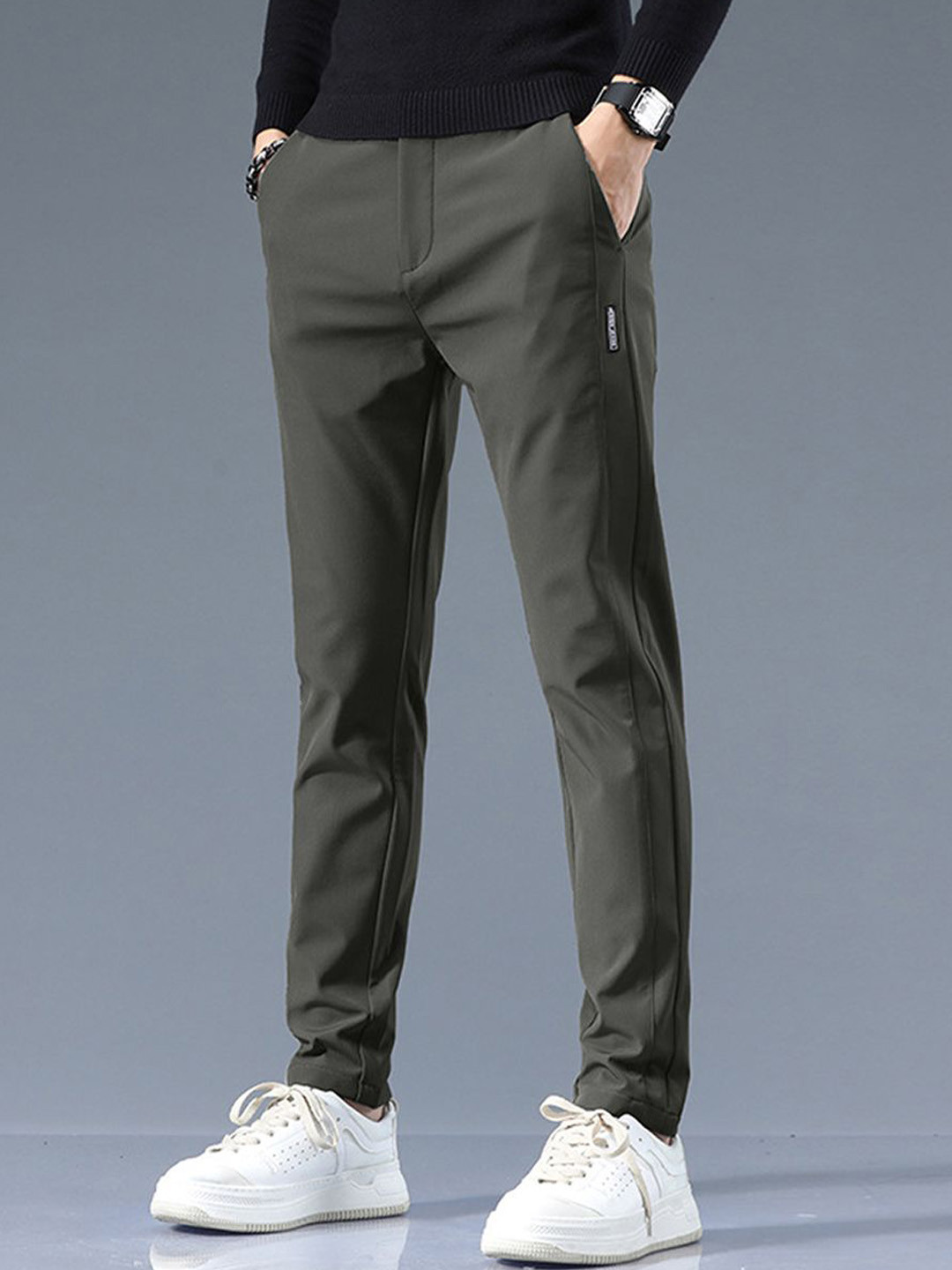 StyleCast x Revolte Men Loose Fit Chinos Trousers