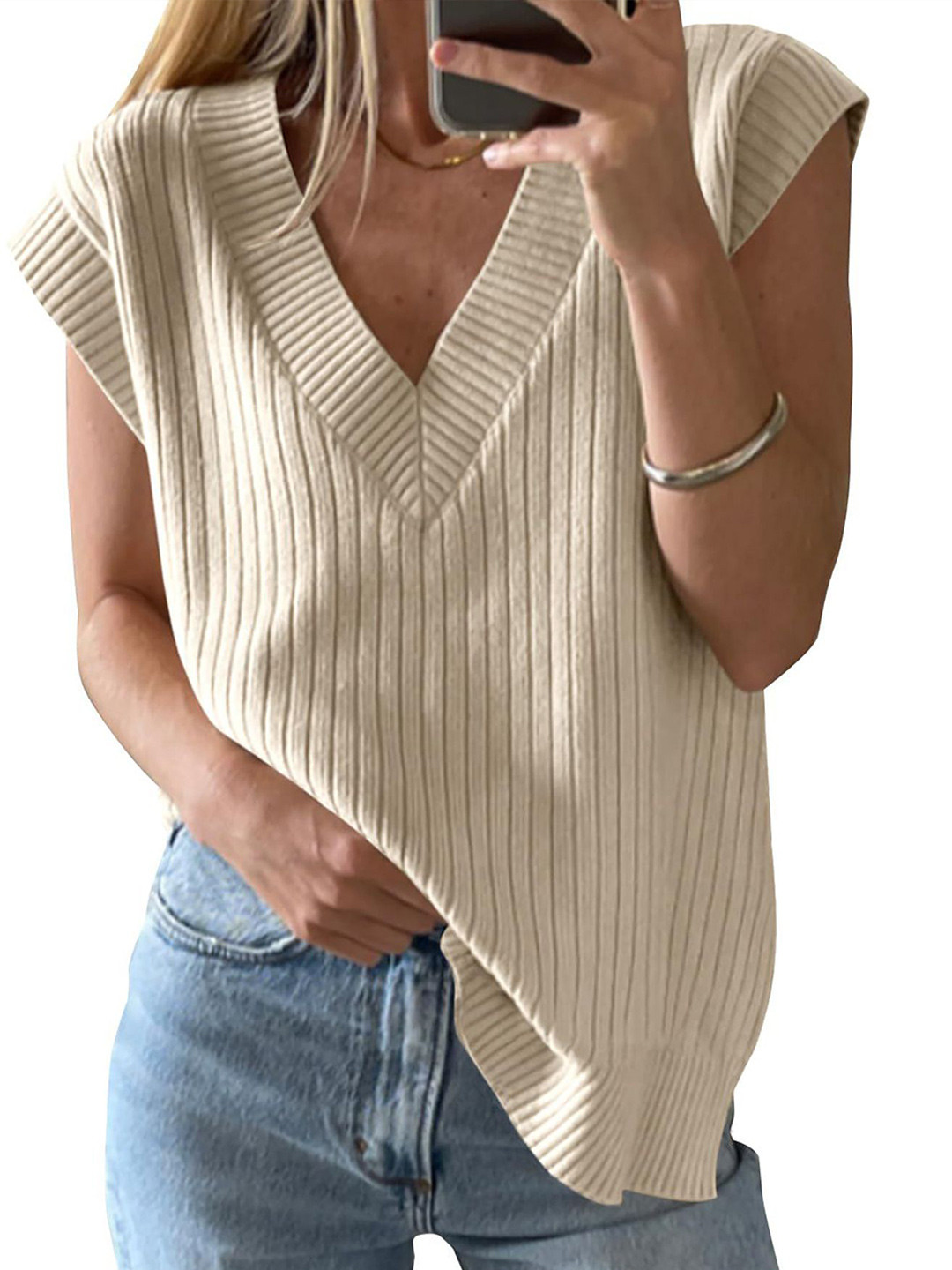StyleCast x Revolte Women Chambray Top
