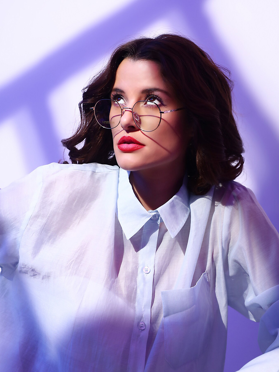 LULU & SKY Women Oval Sunglasses 8102-ROSE GOLD