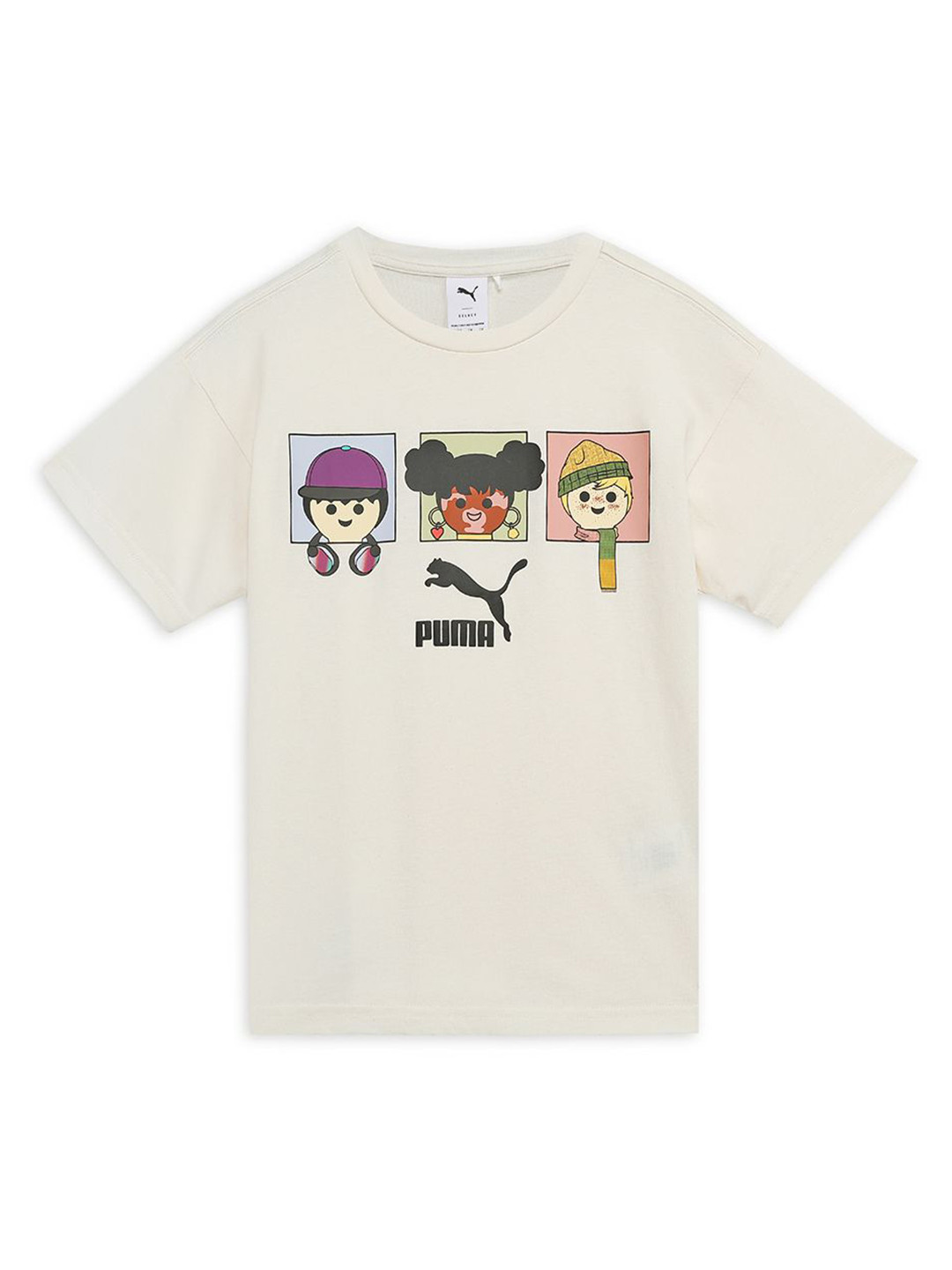 Puma x Playmobil Graphic Kids Relaxed Fit Tee