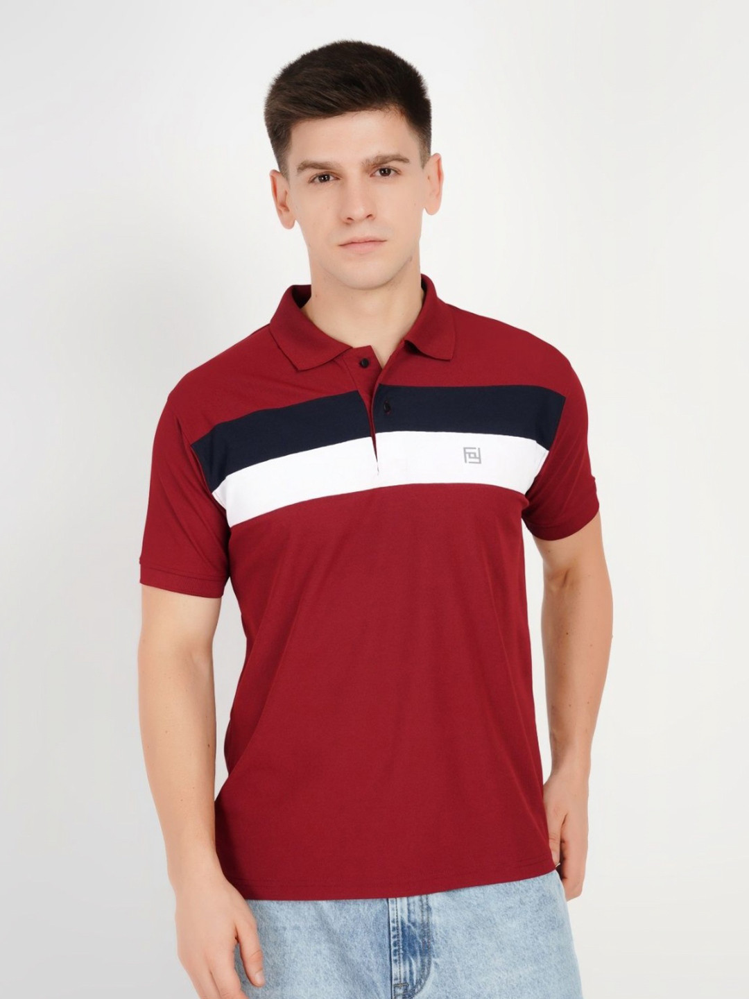 FITIN OUTFIT Men Applique T-shirt