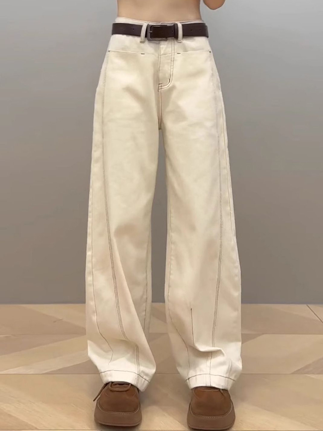 StyleCast Women Light Flared Soft Functional Mid-Rise Jeans