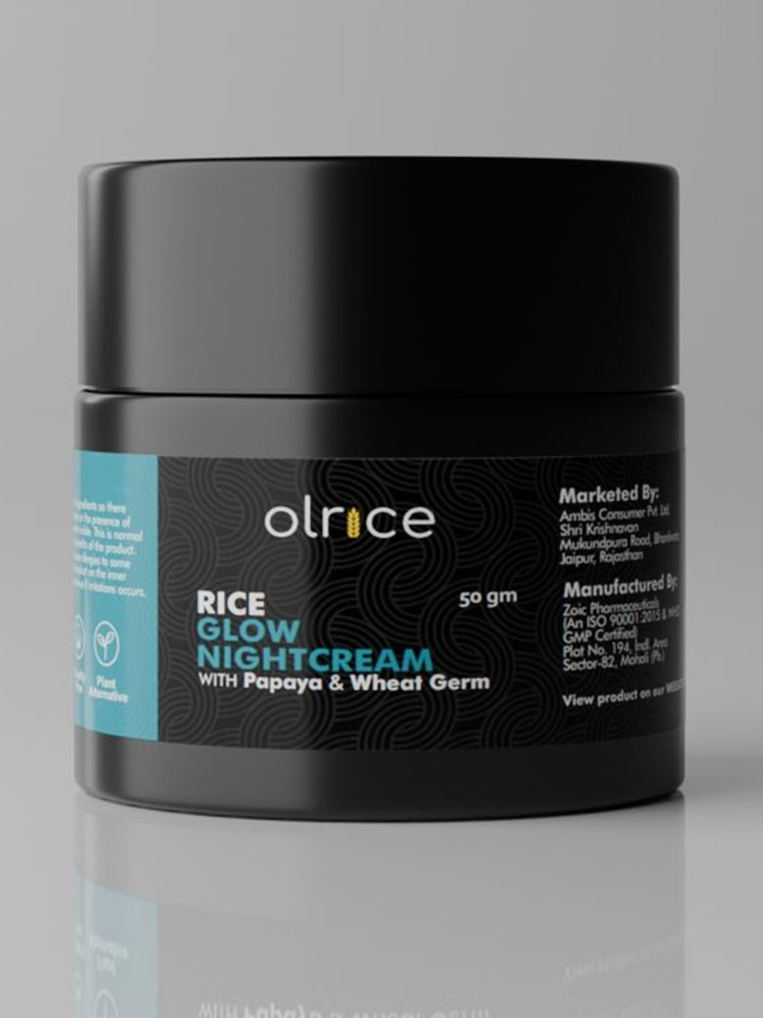 OLRICE Set Of 2 Rice Extract Facewash- 100 ml & Rice Glow Night Cream- 50 g