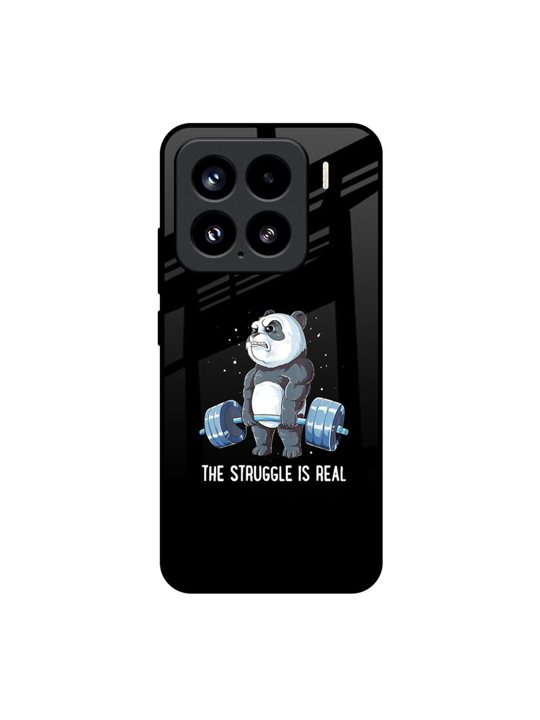 QRIOH Real Struggle Real Glass Mi15 5G Back Case