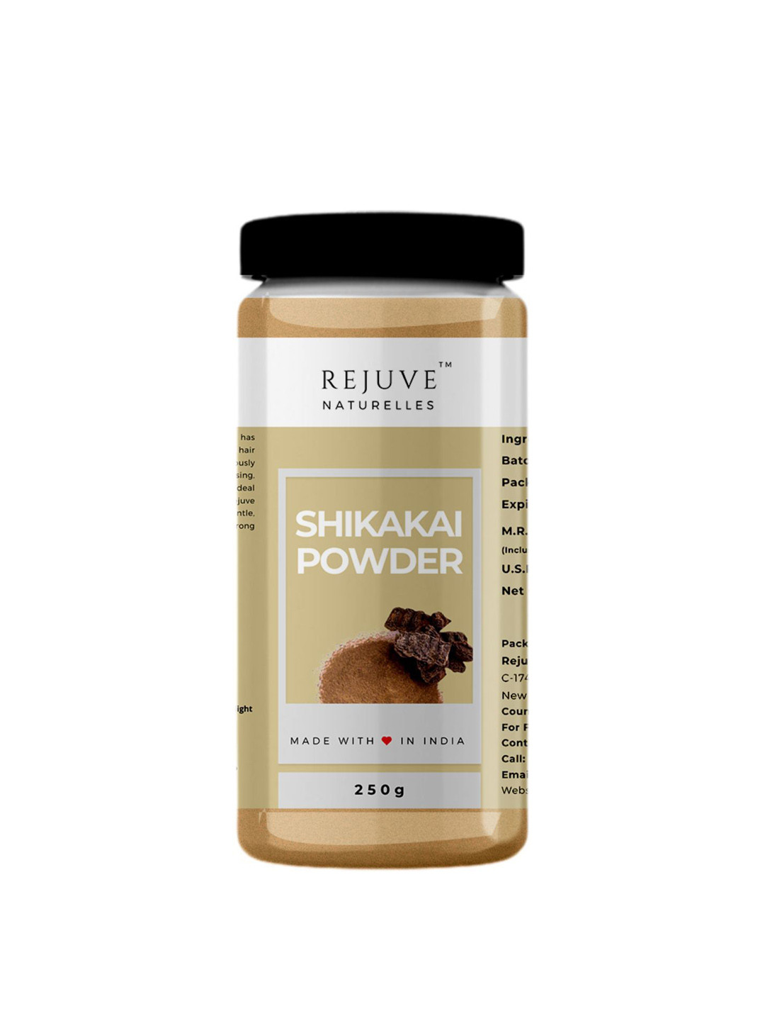 Rejuve Naturelles Shikakai Powder - 250 g