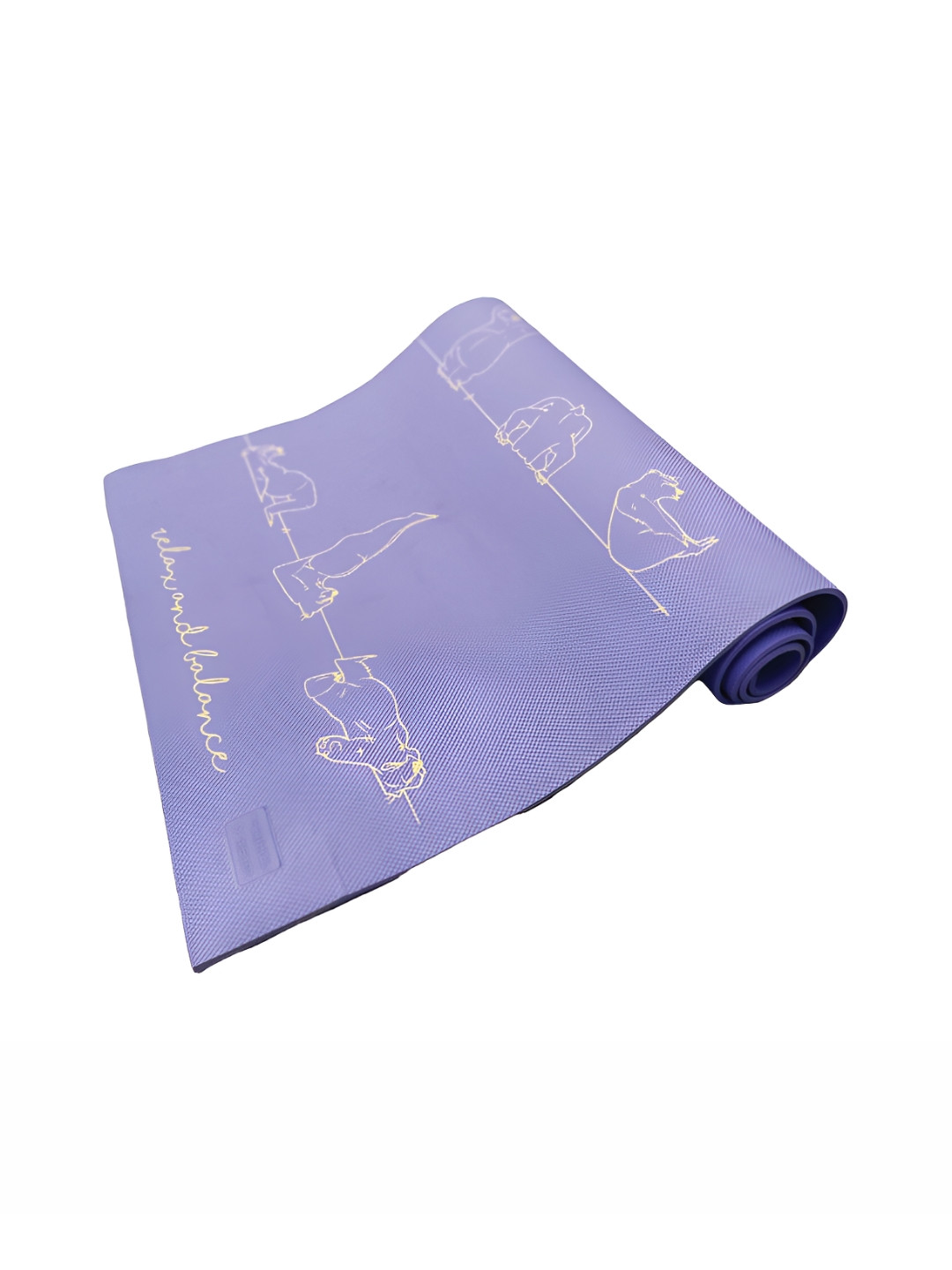 Decathlon Domyos Printed 5Mm Yoga Mat