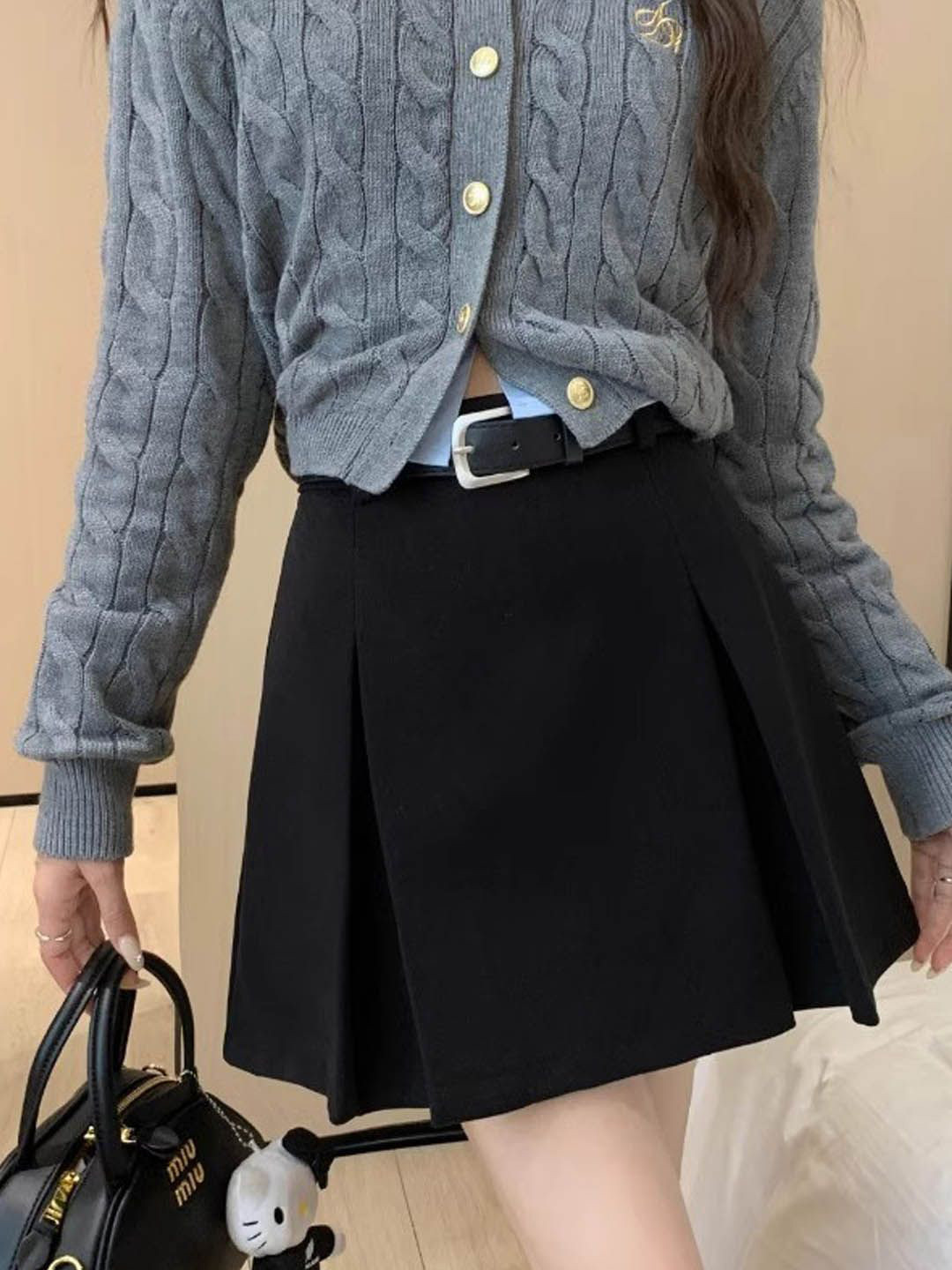 StyleCast Mini Flared Skirt