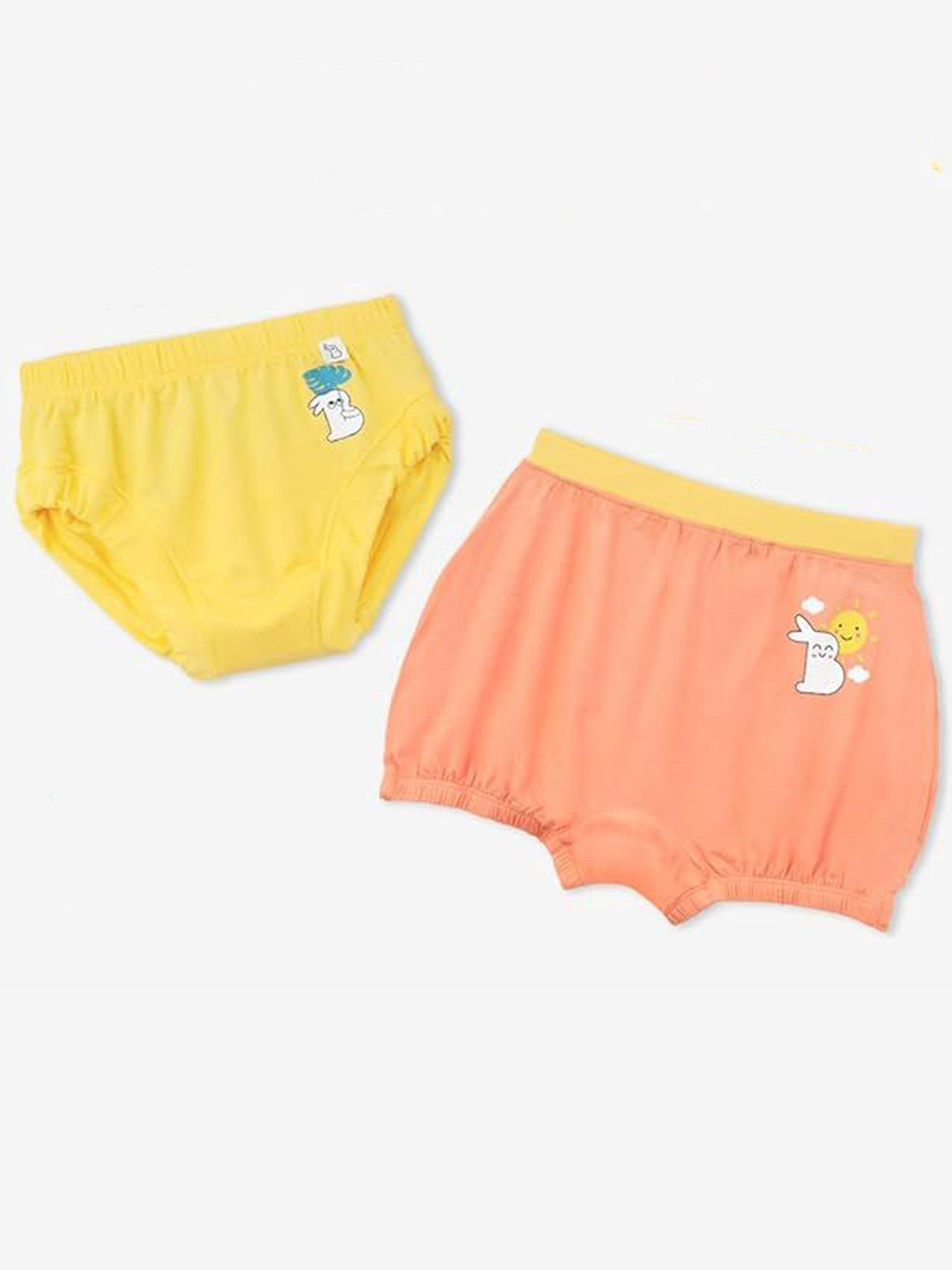SuperBottoms Supersoft Baby Brief & Bloomer for Kids Breathable Underwear Assorted 2 Pc