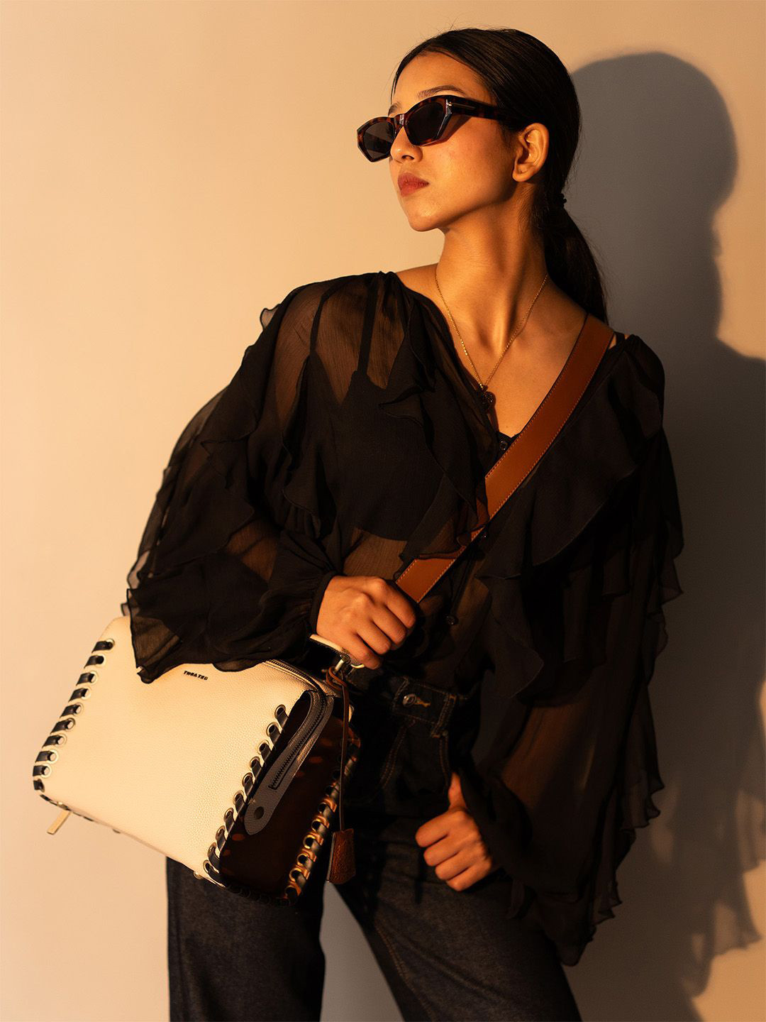 Theater Riddle Stylish Sling Bag