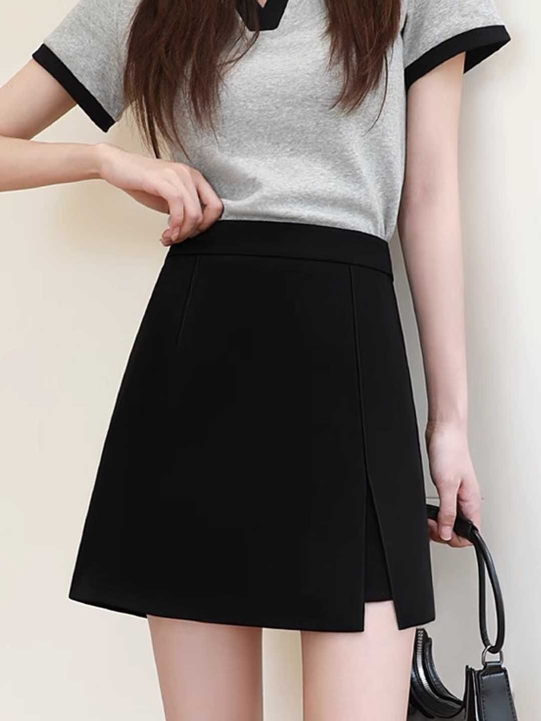 StyleCast Wrap Mini Skirts
