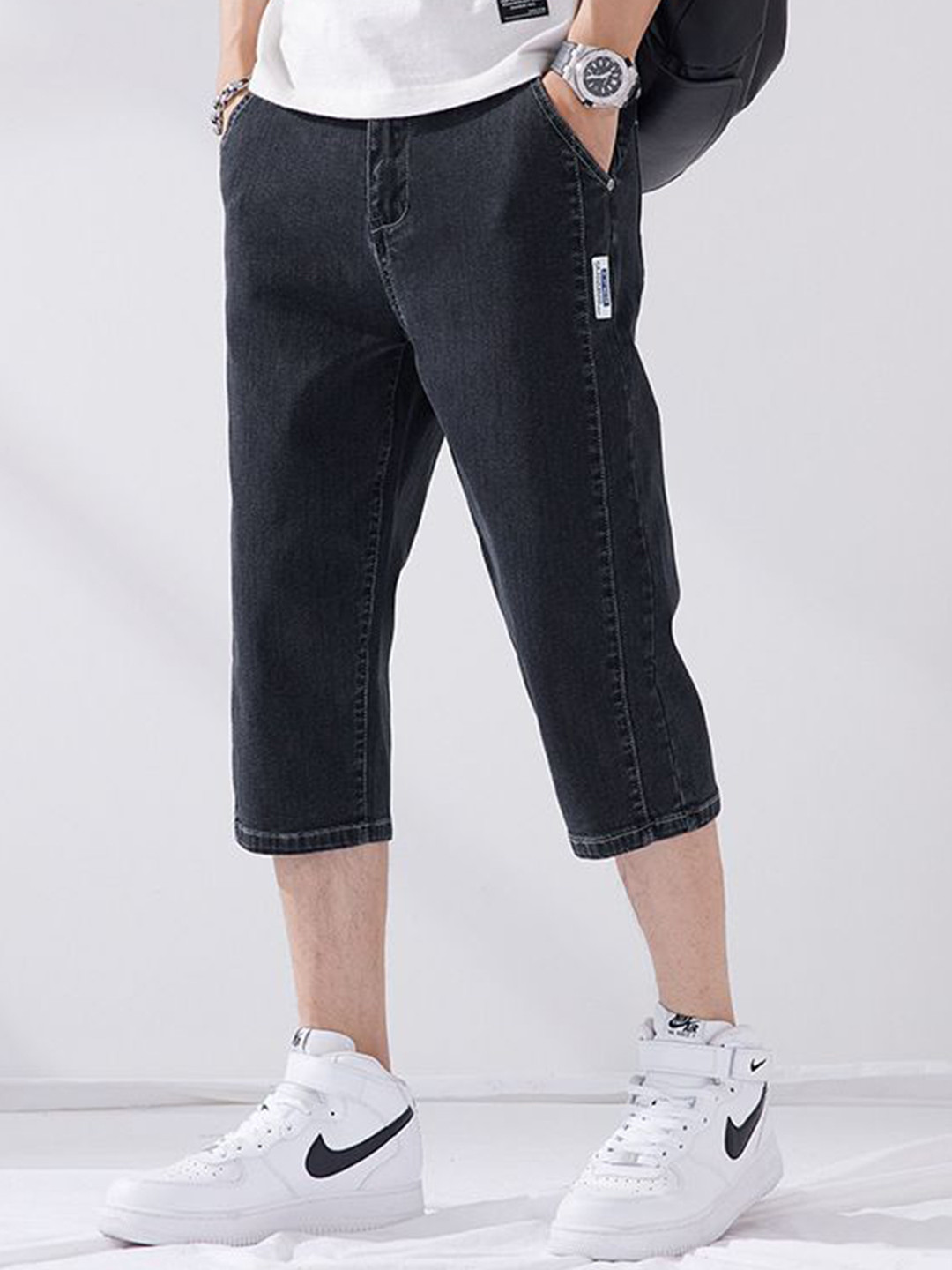 StyleCast Men Denim Shorts