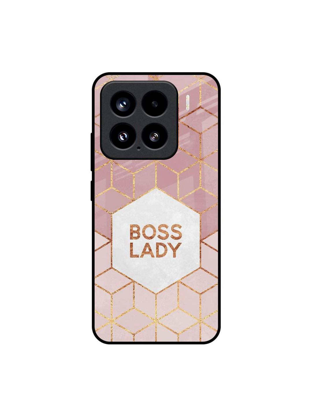 QRIOH Boss Lady Glass Mi15 5G Back Case