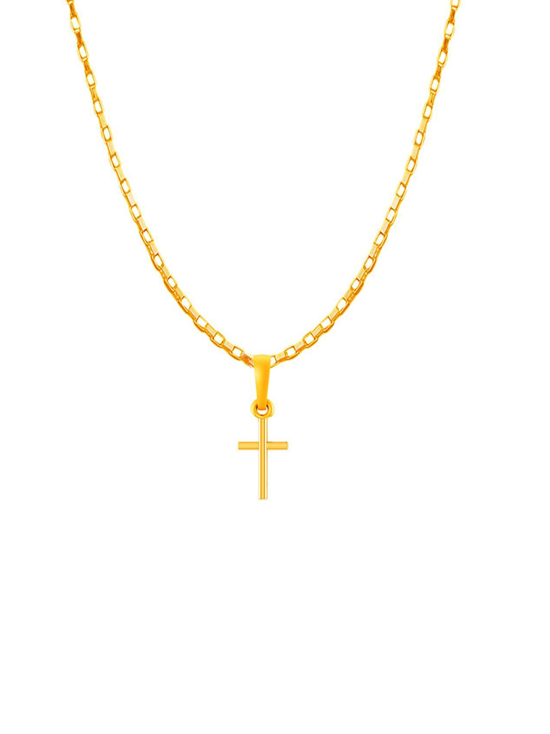 Metronaut Men 92.5 Silver 22KT Gold-Plated Jesus Pendant With Chain