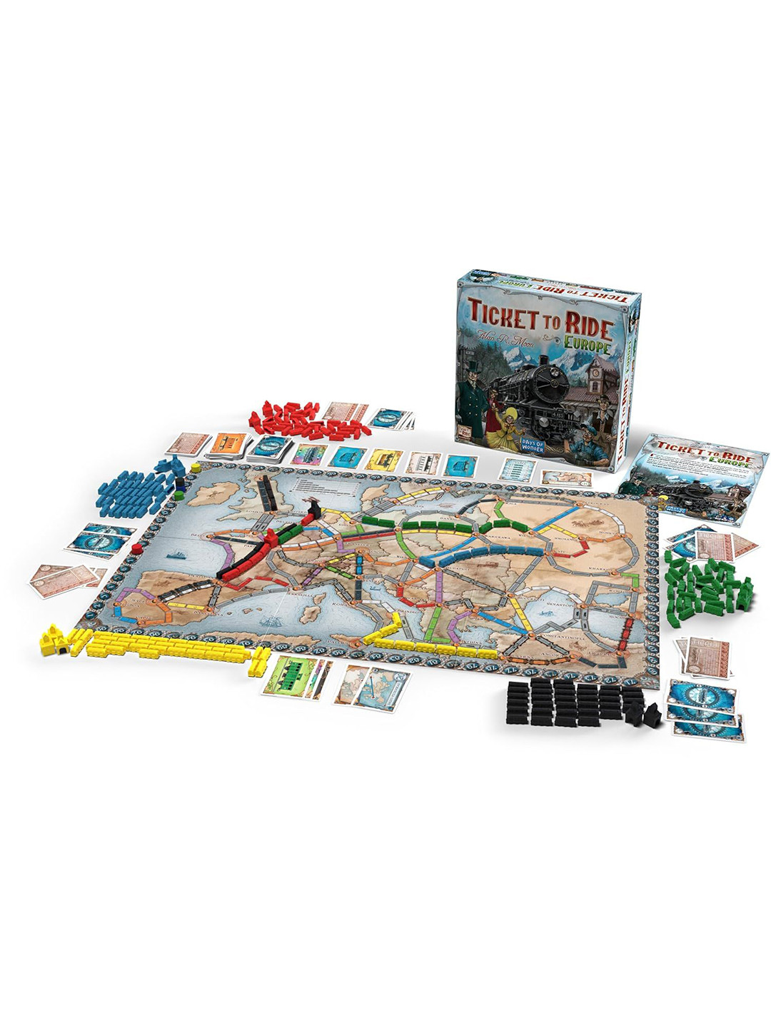 YK X Kids Mandi Ticket to Ride Europe Strategy Game