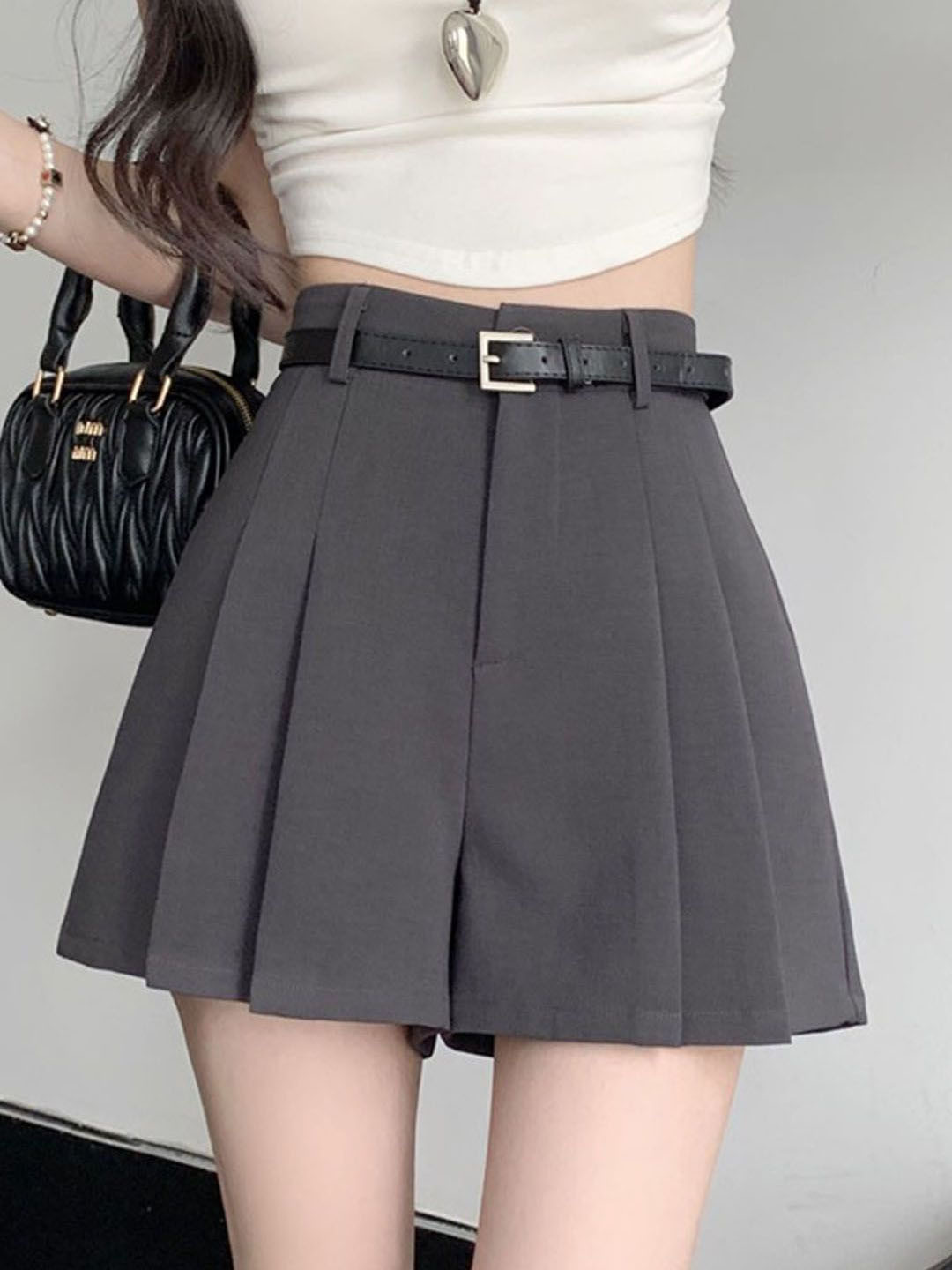 StyleCast Divided Mini Skirt