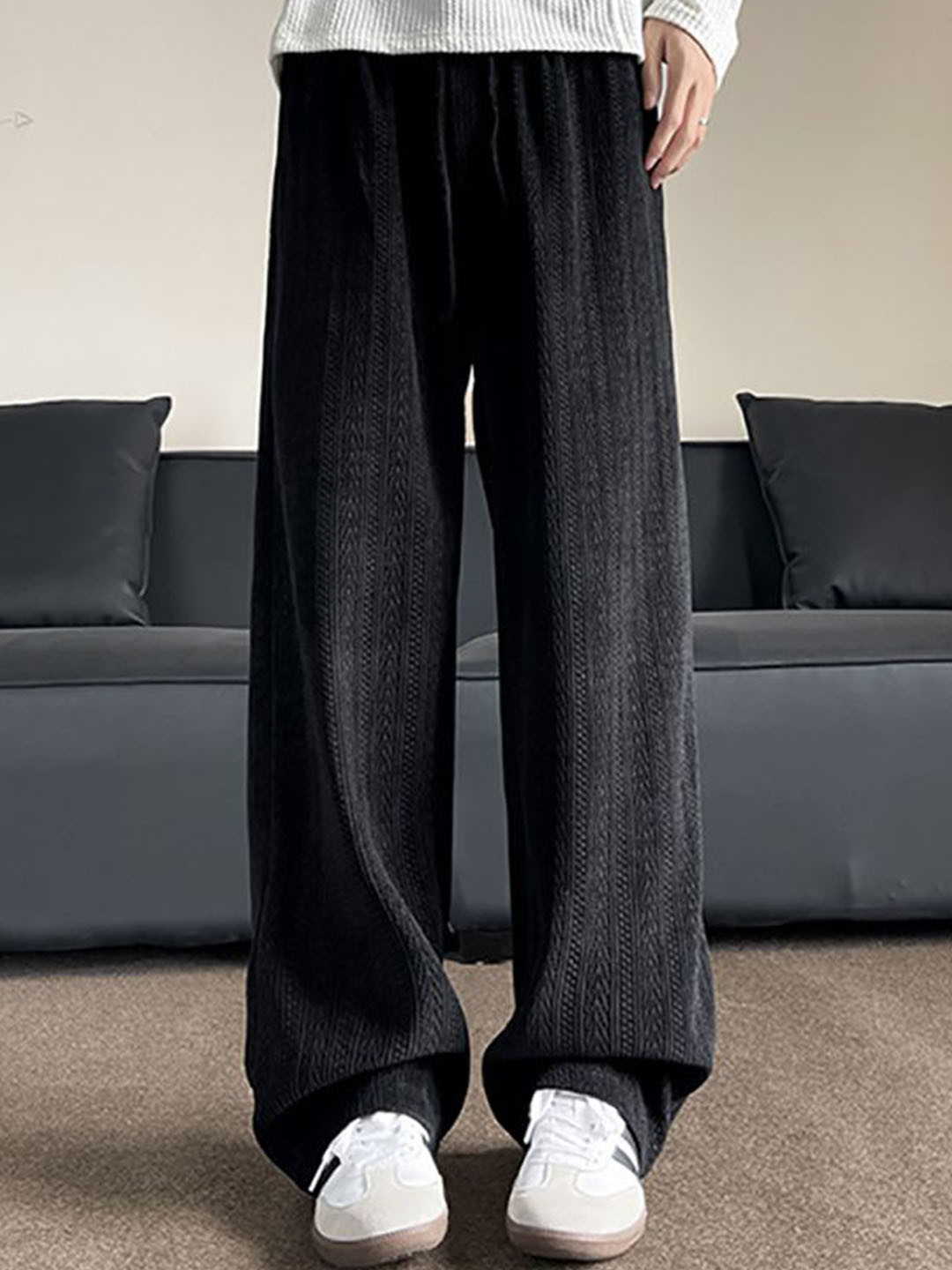 StyleCast x Revolte Men Chinos Loose Fit Trousers