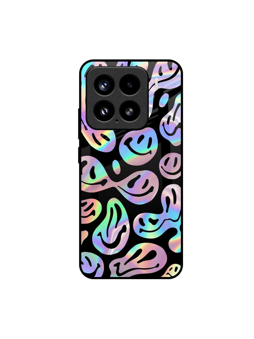 QRIOH Acid Smile Glass Mi15 5G Back Case