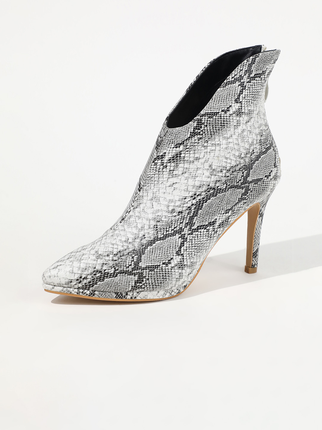 LULU & SKY Women Animal Patterned Mid-Top Regular Boots