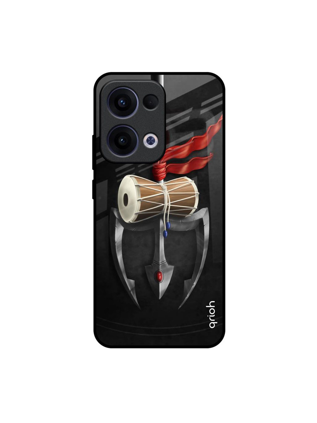 QRIOH Power Of Lord Glass Oppo Reno13 5G Back Case