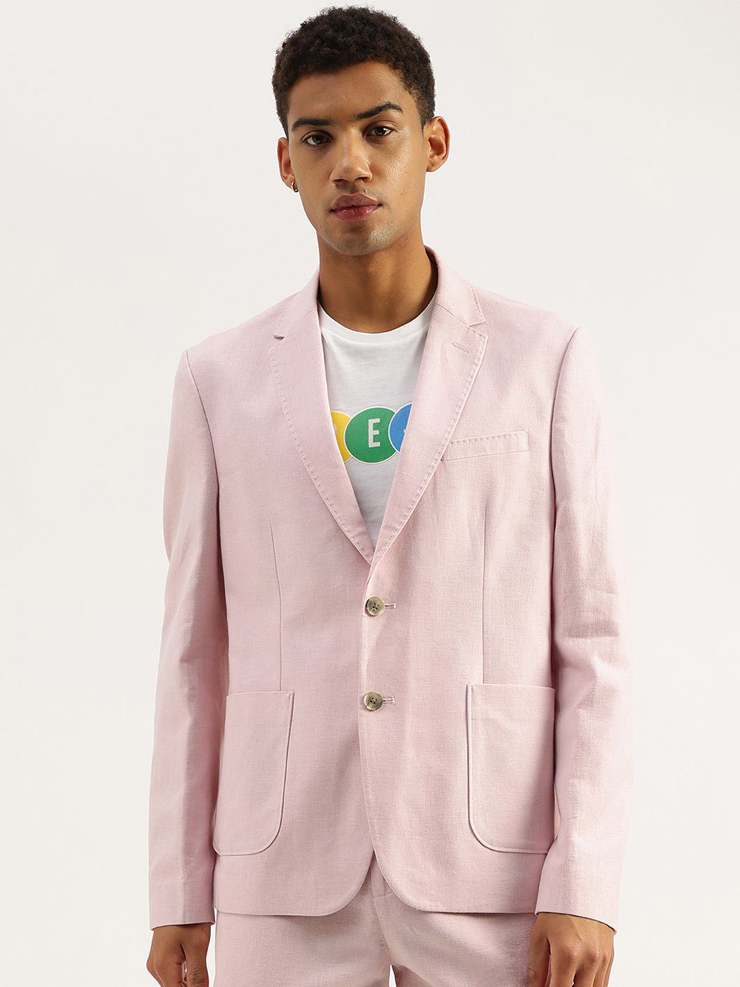United Colors of Benetton Slim-Fit Single Breasted Blazer