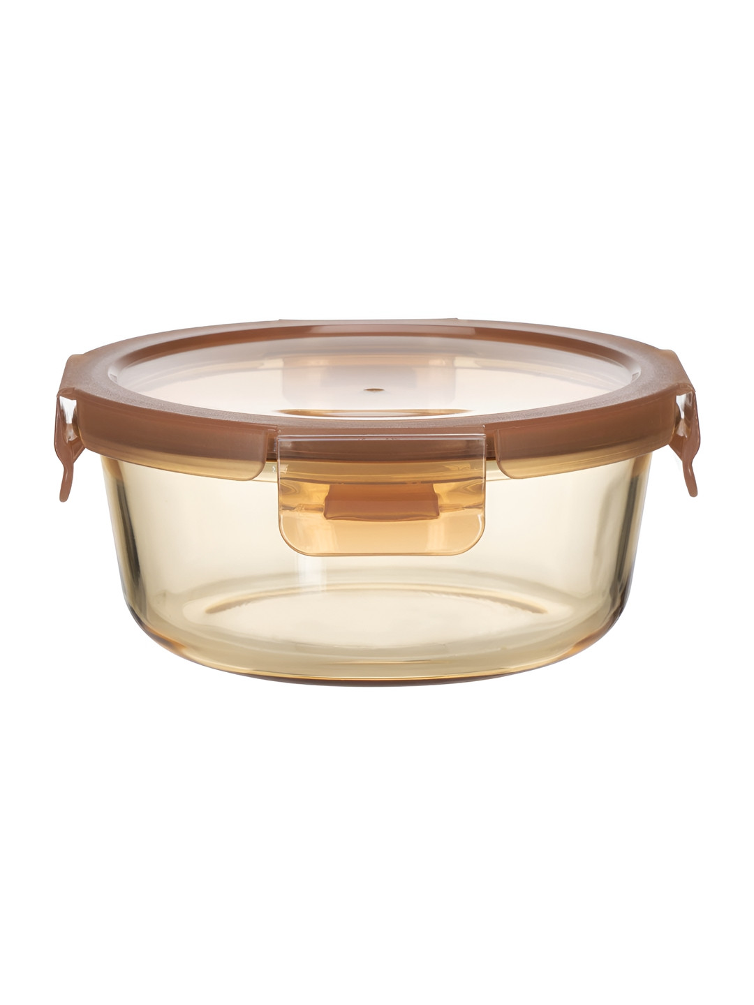 Peggy Oliver Transparent Glass Dishwasher and Microwave Safe Lunch Box