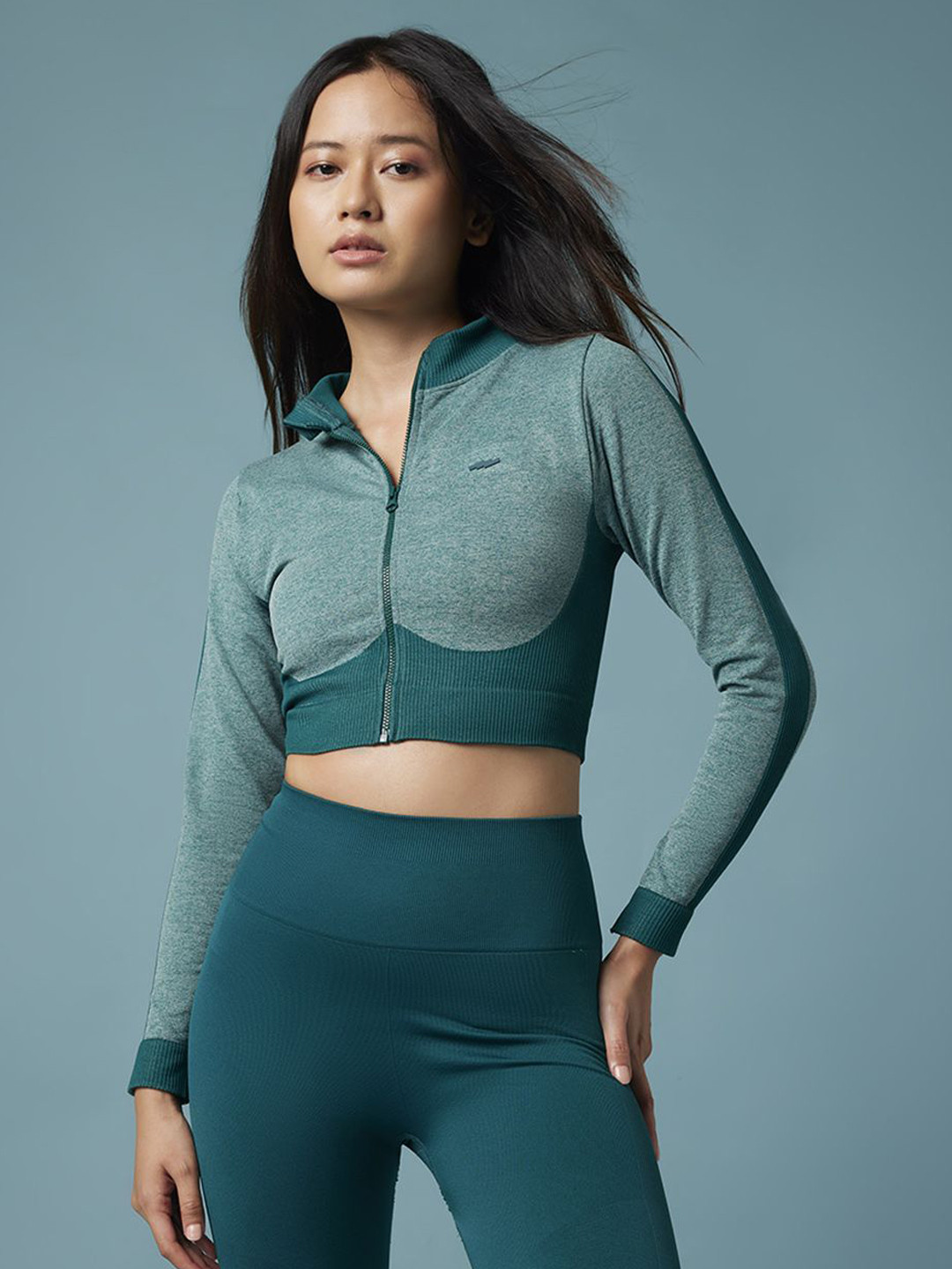 FEIER Women Crop Training or Gym Sporty Jacket