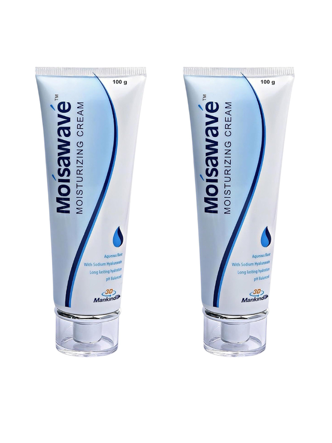 Moisawave Set Of 2 Moisturizing Cream With Non Greasy formula - 100 g Each