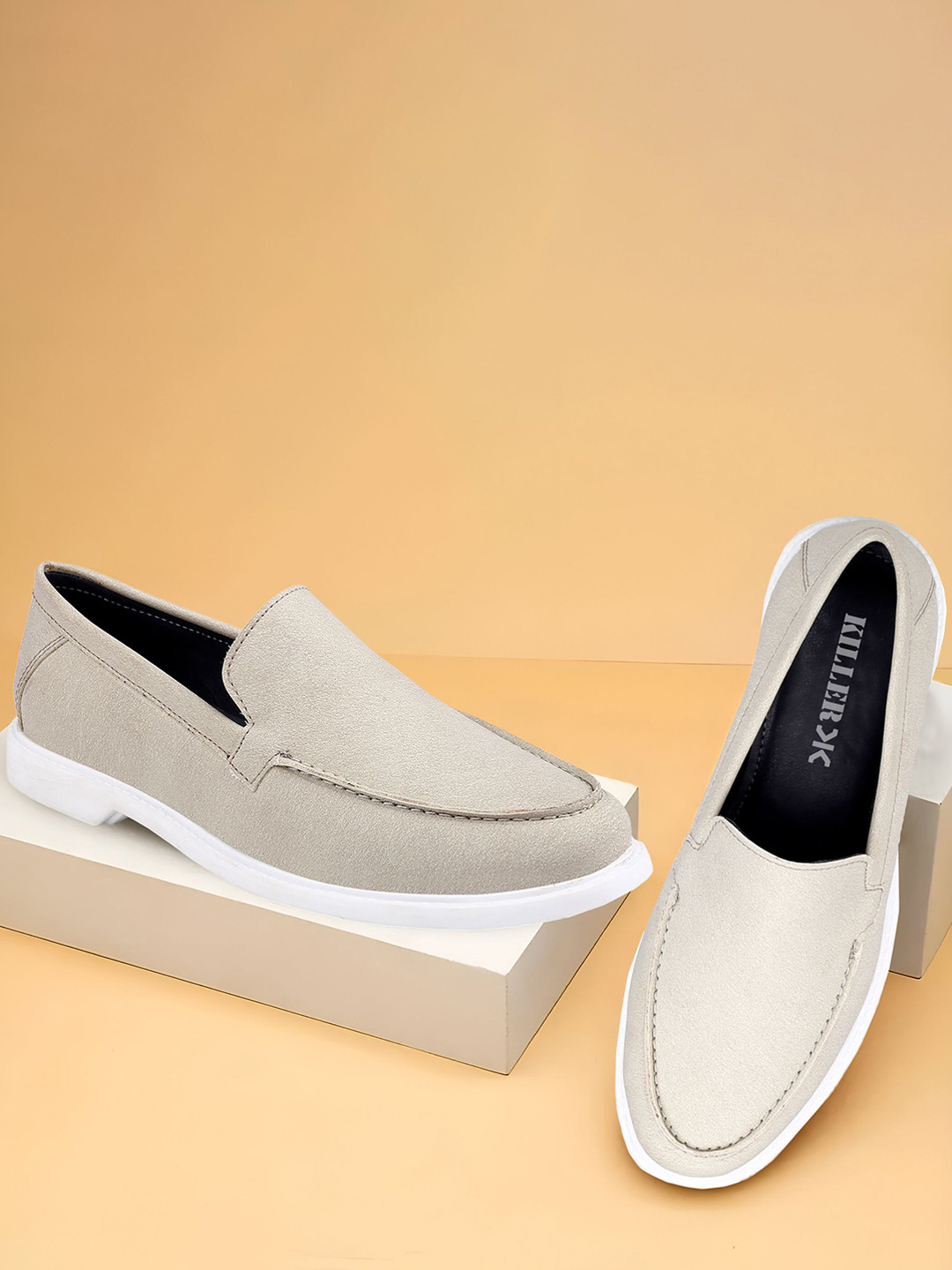Killer Men Suede Slip-On Smart Casual Sneakers