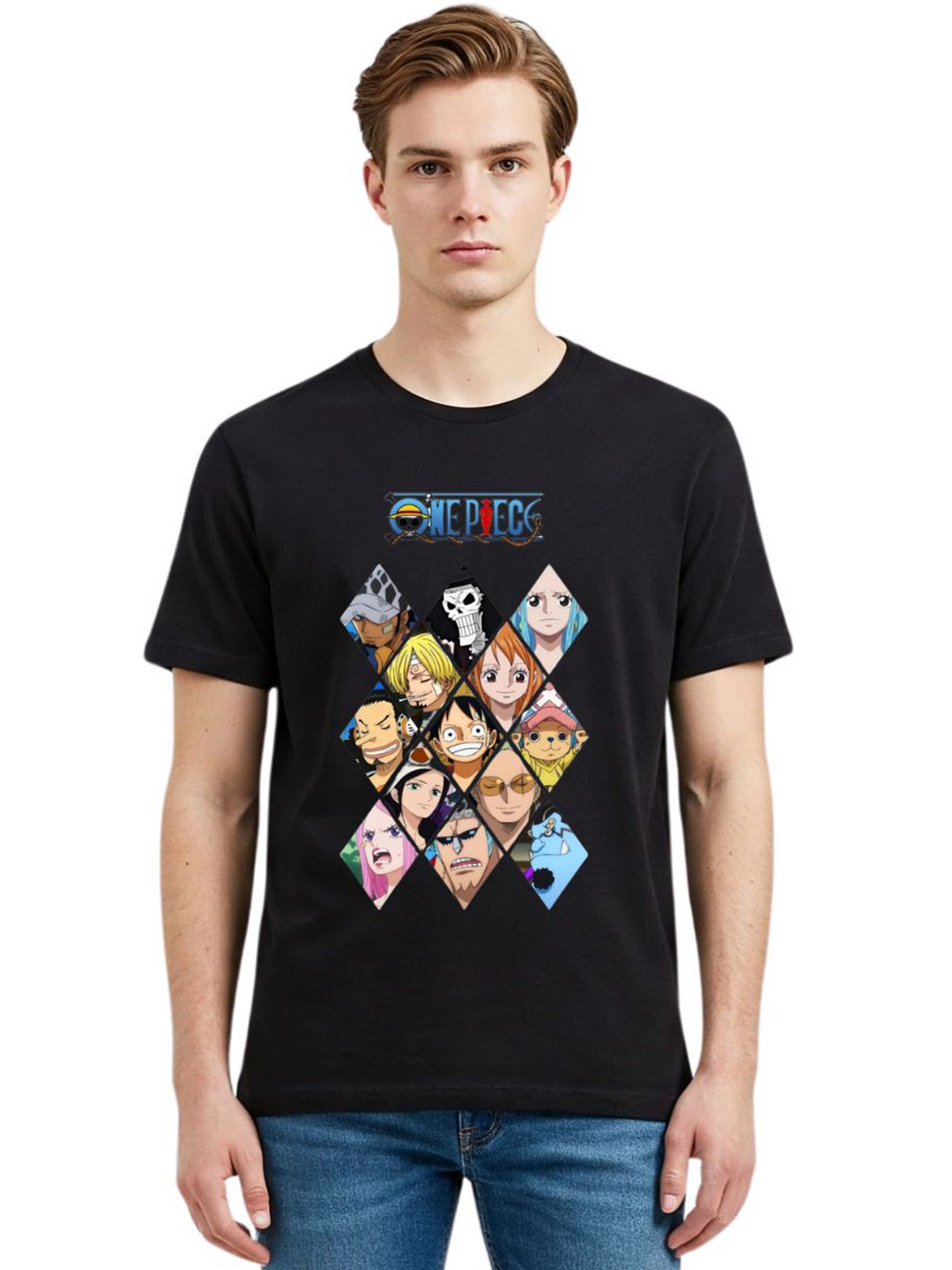 PULP Men Printed Raw Edge T-shirt