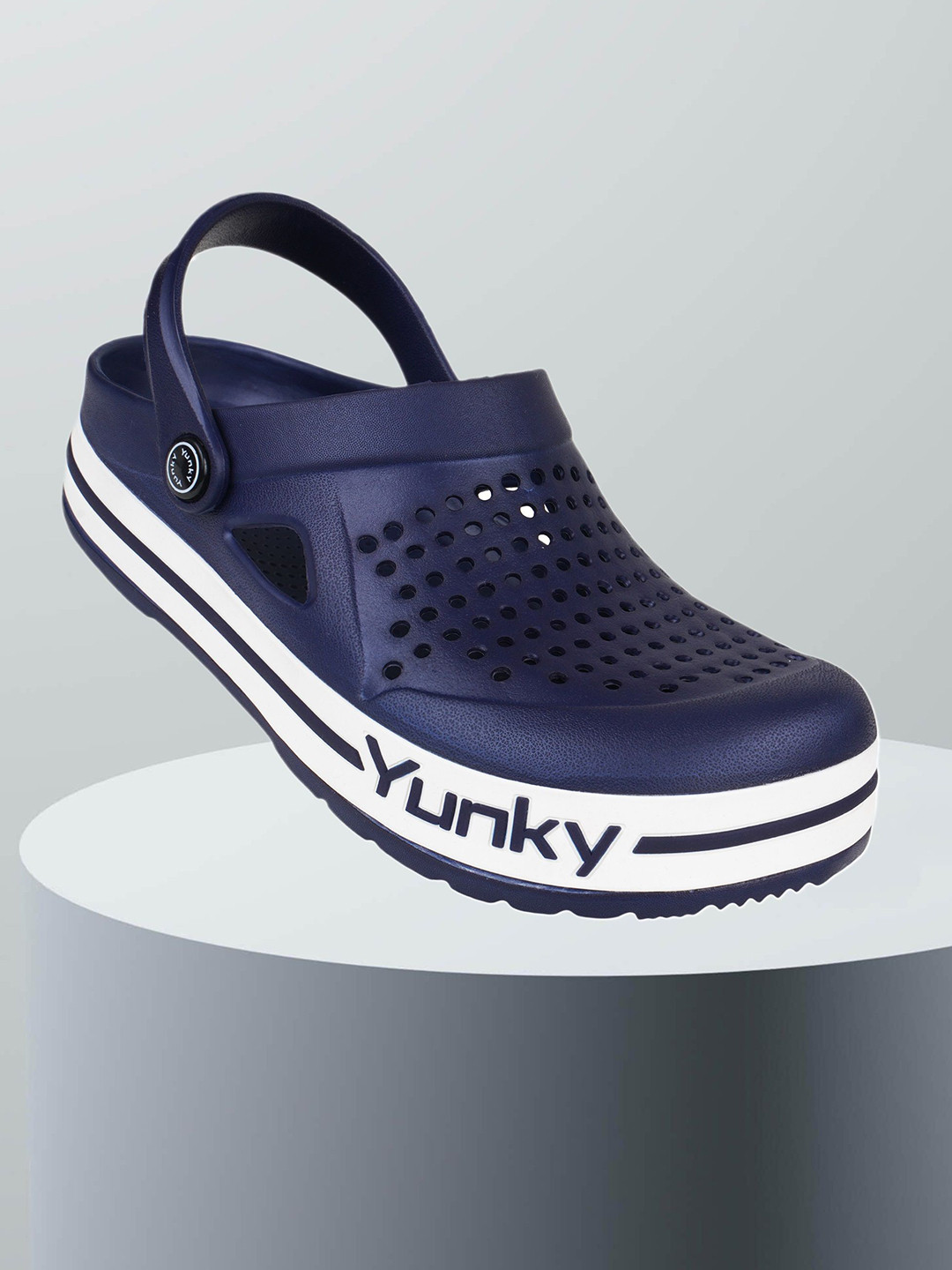 TRV Men Casual Sling Back Cut Out Clogs