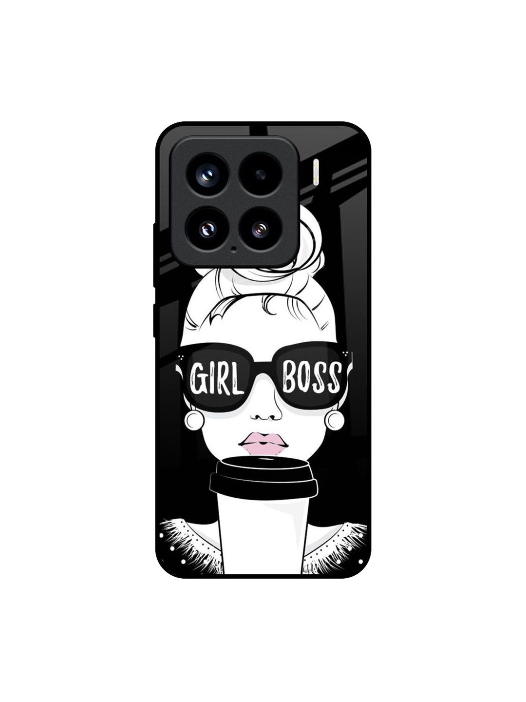 QRIOH Girl Boss Glass Mi15 5G Back Case