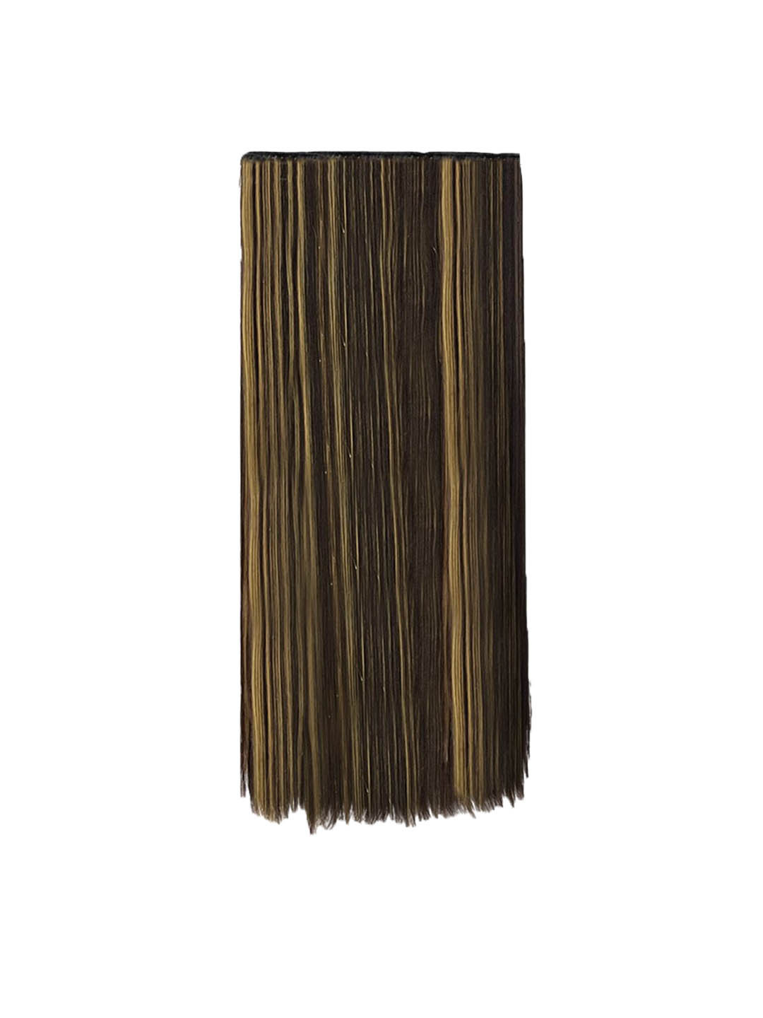 VIEWS Clip-In Straight Premium Scalp Topper Hair Extension - Highlight - 24 Inches