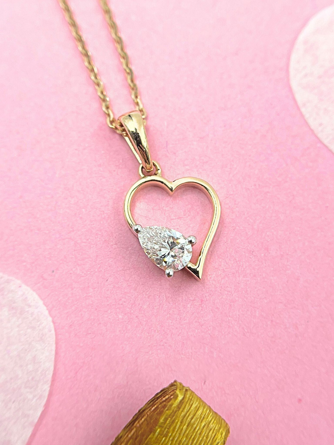 Nigna Diamonds Preet - Lab Grown Diamond Pendant with chain