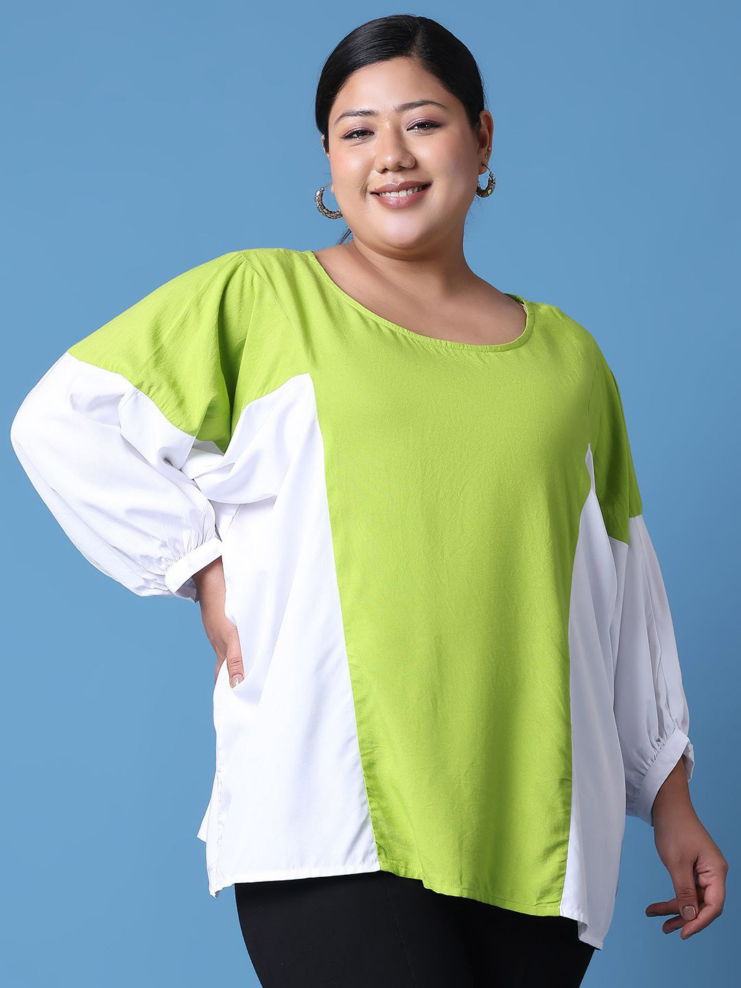 theRebelinme Women Colourblocked Tops