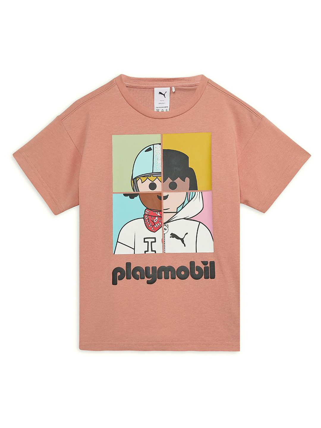 Puma Playmobil Graphic Kid's Relaxed Fit Tee