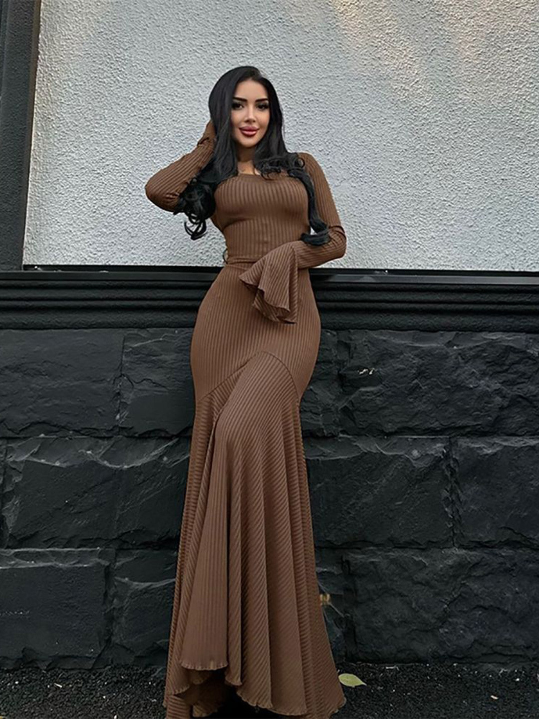 StyleCast x Revolte Women Mermaid Bodycon Dress
