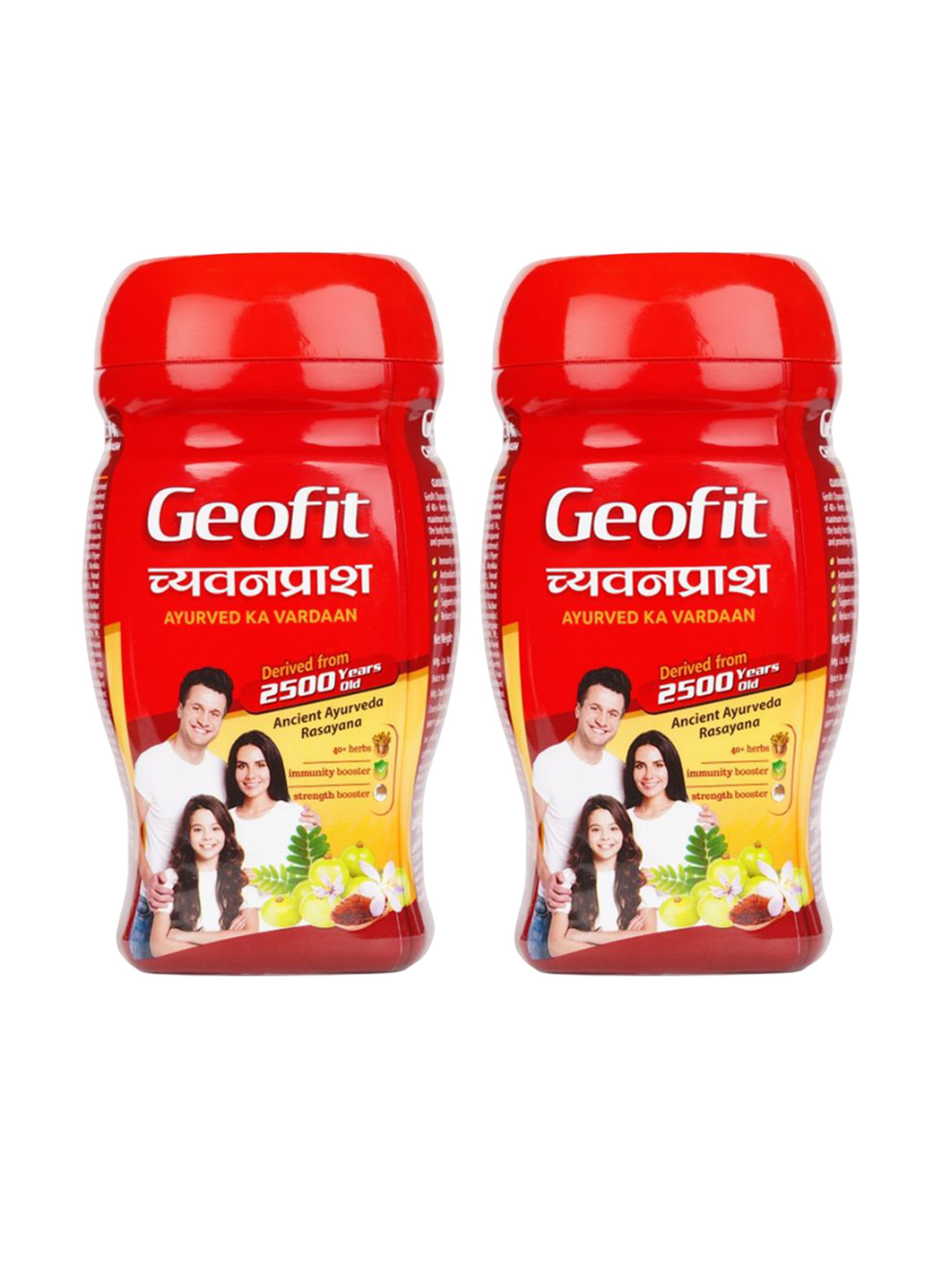 Geofit Set Of 2 Chyawanprash For Immunity - 1Kg Each