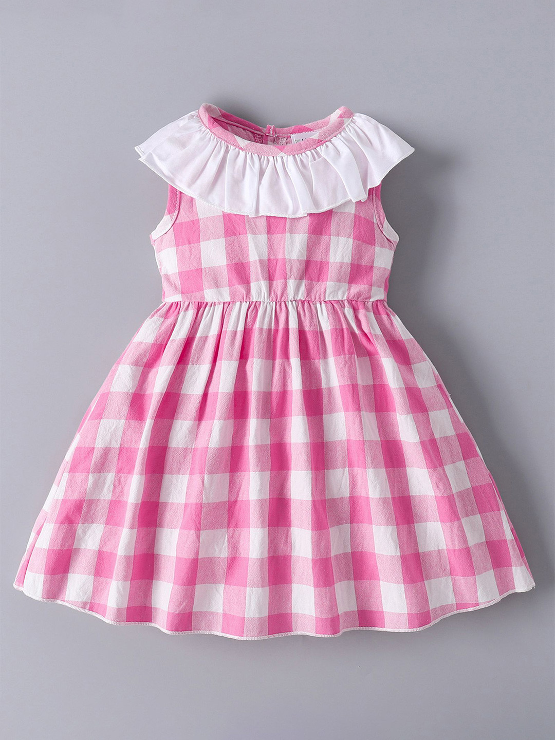 Mark & Mia Girls Checked Peplum Dresses