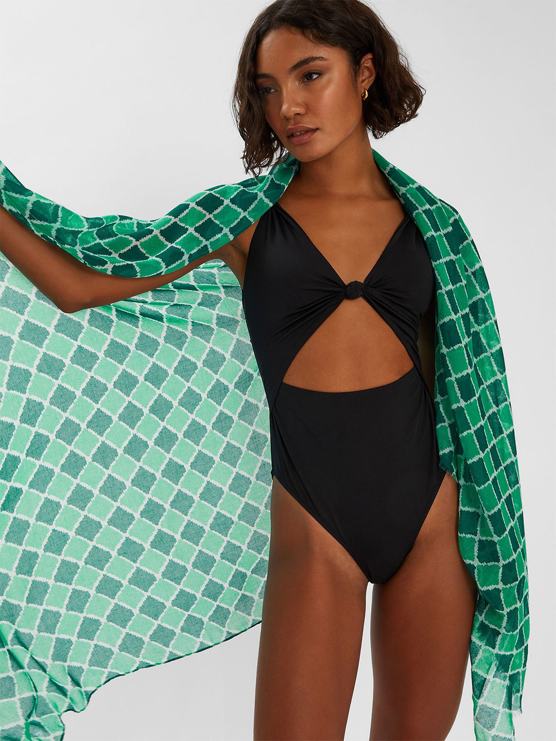 Accessorize Women Geometric Printed Scarf