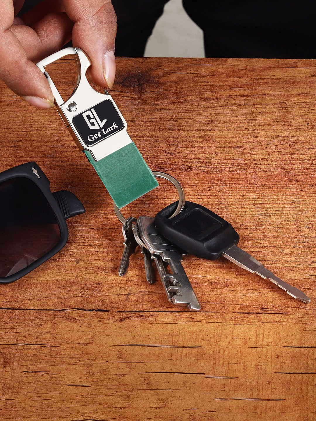 Geelark Brand Logo Metal Key Chain