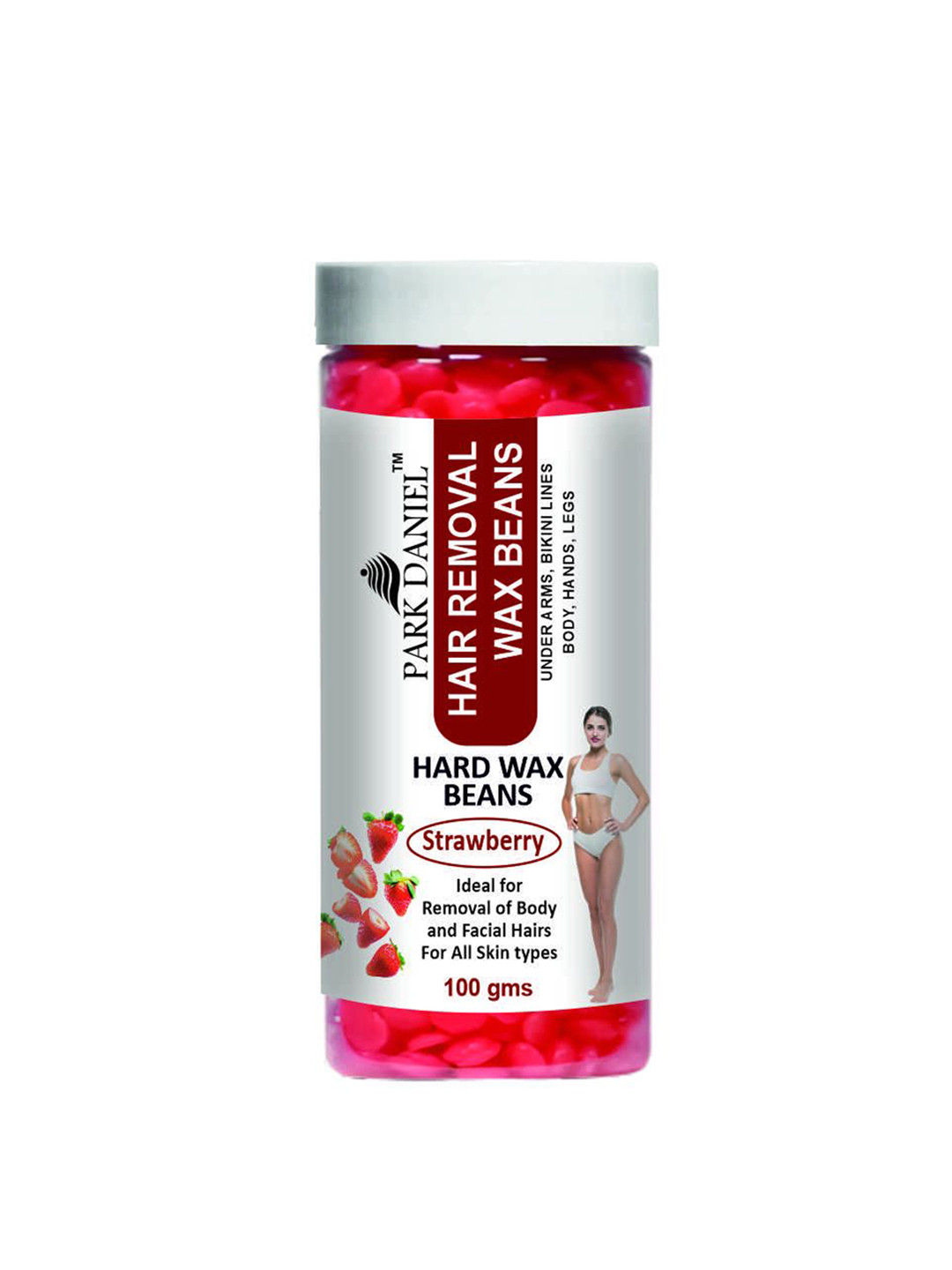 Park Daniel Brazillian Pink Strawberry Hard Wax Beans - 100 g